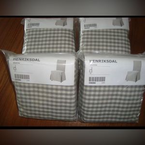 Ikea HENRIKSDAL cover Long slipcover for HENRIKSDAL 21" Chair ( Covers only )